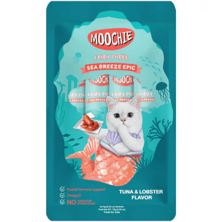 Moochie Cat Pouch Fairy Puree Tuna & Lobster 75g