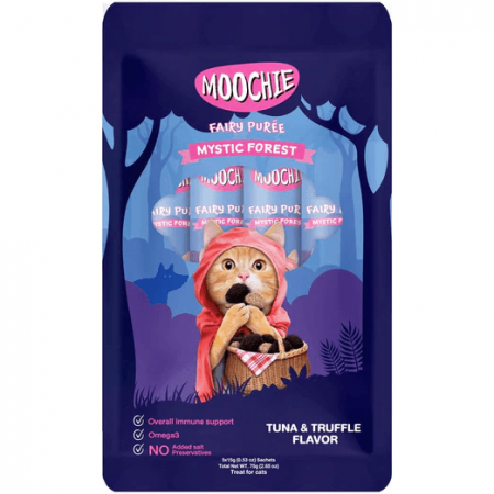 Moochie Cat Pouch Fairy Puree Tuna Truffle 75gx5