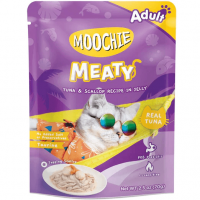 Moochie Cat Pouch Meaty Tuna & Scallop In Jelly 70g