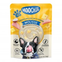 Moochie Dog Pouch Chicken Mousse With Cheese 70g x12