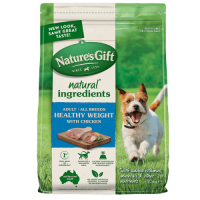 Nature's Gift Dog Dry Food Chicken Adult All Breed Healthy Weight 2.5kg
