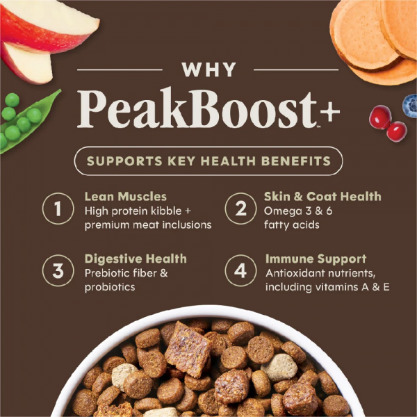 Instinct Dog Dry Food Peak Boost High-Protein Real Salmon 3.5lb