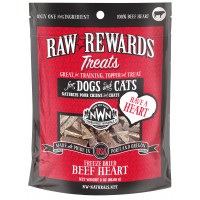 Northwest Pet Freeze Dried Treat Raw Rewards Beef Heart 3oz