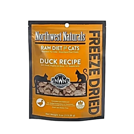 Northwest Cat Freeze Dried Raw Diet Duck 11oz
