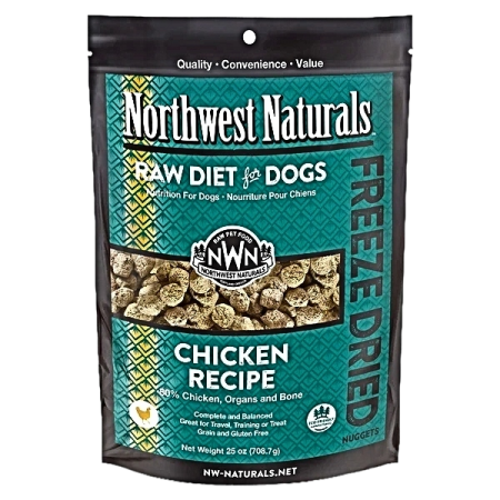 Northwest Dog Freeze Dried Raw Diet Chicken 25oz
