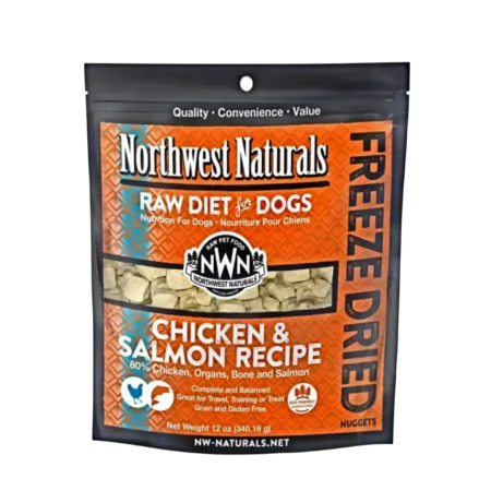 Northwest Dog Freeze Dried Raw Diet Chicken & Salmon 12oz