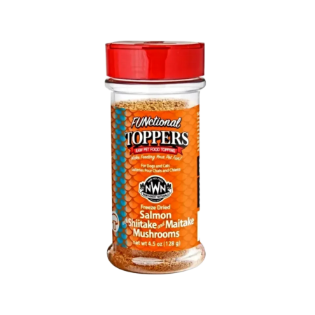 Northwest Pet Food Topper Functional Salmon Mushrooms 4.5oz