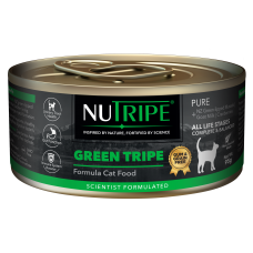 Nutripe Cat Wet Food Pure Green Tripe Formula 95g