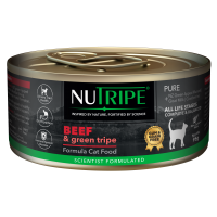 Nutripe Cat Wet Food Pure Green Tripe Beef  95g (6 cans)