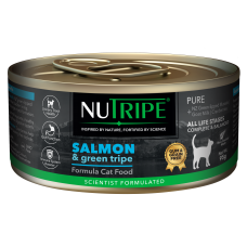 Nutripe Cat Wet Food Pure Tripe Salmon 95g