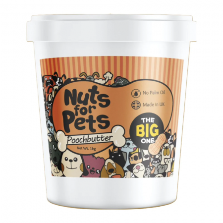 Nuts for Pets Dogs Peanut Butter 1000g