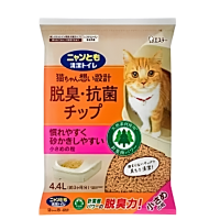 NyanTomo Litter Natural Wood Small Grains 4.4L