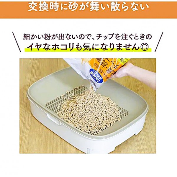 NyanTomo Litter Natural Wood Large Grains 4.4L