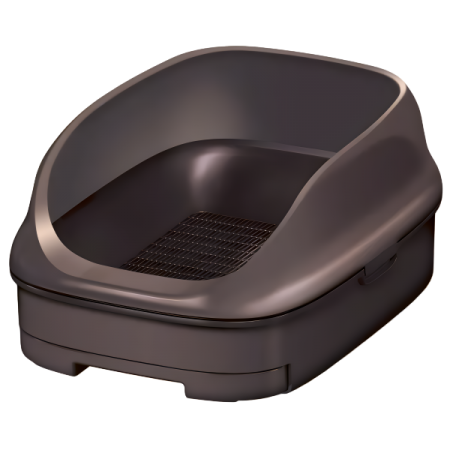 NyanTomo Clean Toilet Open Set Brown