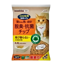 NyanTomo Litter Natural Wood Large Grains 4.4L