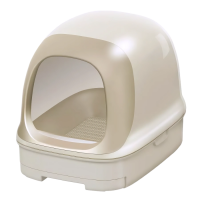 NyanTomo Clean Toilet Dome Set Beige