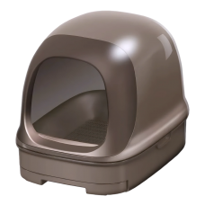 NyanTomo Clean Toilet Dome Set Brown