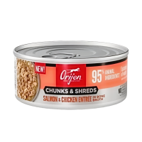 Orijen Cat Canned Chunks & Shreds Salmon Chicken 155g