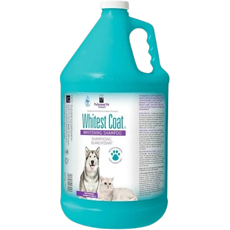 PPP Whitest Coat Whitening Shampoo 1 Gallon