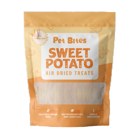 Pet Bites Dog & Cat Air Dried Sweet Potato Treats 1kg
