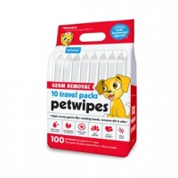 Petkin Germ Removal 10 Travel Pack (100's)
