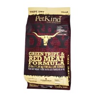 Petkind Green & Red Meat Tripe Formula Dog Dry Food (25lb)