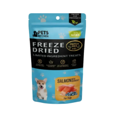 Pets Kitchen Dog Treat Freeze-Dried Salmon w/Blueberry 40g