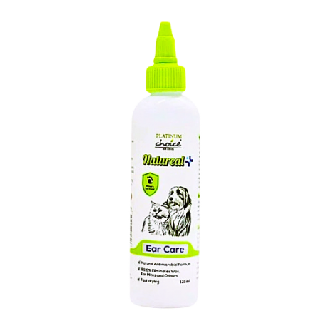 Platinum Choice Pet Natureal Ear Care Cleaning Lotion 125ml