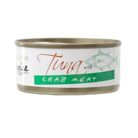 Platinum Choice Cat Canned Food Tuna w/Crab Meat 80g x24