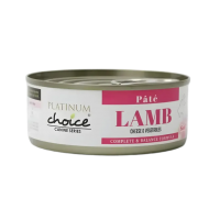 Platinum Choice Dog Pate Lamb, Cheese & Veg 125g x24