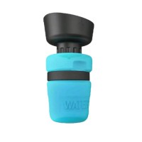 Plouffe Collapsible Dog Water Bottle Blue 520ml 