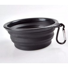 Plouffe Collapsible Silicon Bowl Black