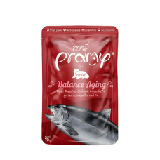 Pramy Cat Jelly Pouch Balance Aging Tuna w/Salmon Senior 7+ 70g