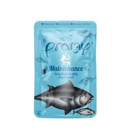 Pramy Cat Jelly Pouch Maintenance Tuna Meat 70g