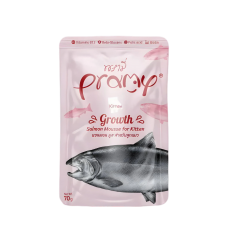 Pramy Cat Mousse Pouch Growth Salmon for Kitten 70g