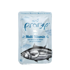 Pramy Cat Mousse Pouch Multi-Vitamin Tuna Meat for Kitten 70g