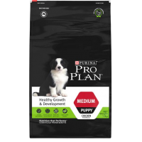 Purian Pro Plan Dog Food Puppy Medium Breed 15kg