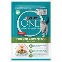 Purina One Cat Wet Food Pouch Indoor Advantage 85g 