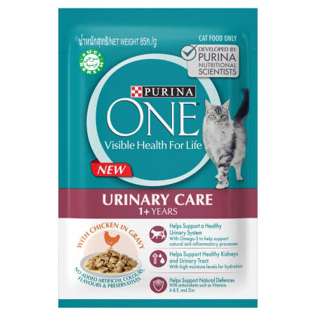 Purina One Cat Wet Food Pouch Urinary Care 70g 12 pouches