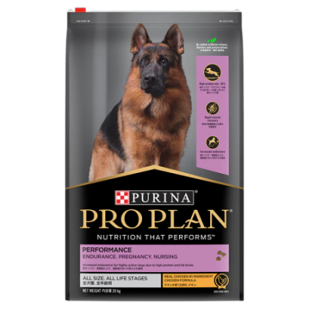 Purina Pro Plan Dog Dry Food Performance All Life Stages 20kg