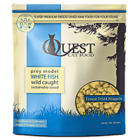 Quest Cat Food Freeze Dried Nuggets Whitefish 10oz