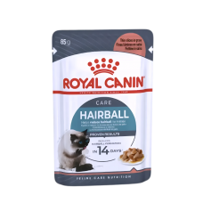 Royal Canin Cat Gravy Pouch Hairball Care Adult 85g x12