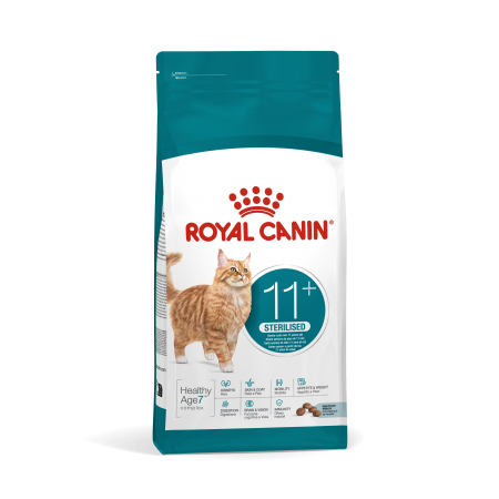 Royal Canin Cat Dry Food Sterilised Aging Senior 11+ 2kg
