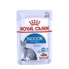 Royal Canin Cat Pouch in Gravy Indoor Sterilised 85g
