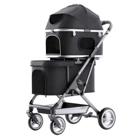 Rubeku Pet Stroller (822) Black