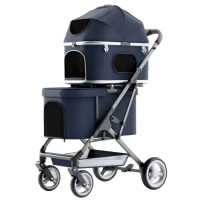 Rubeku Pet Stroller (822) Blue Rubeku Pet Stroller (822) Blue
