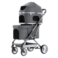 Rubeku Pet Stroller (822) Grey Rubeku Pet Stroller (822) Grey
