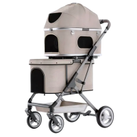 Rubeku Pet Stroller (822) Khaki