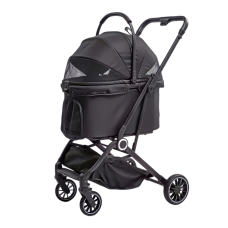 Rubeku Pet Stroller (D01) Black Rubeku Pet Stroller (D01) Black