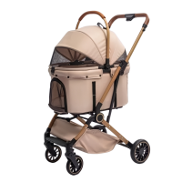Rubeku Pet Stroller (D01) Orange Rubeku Pet Stroller (D01) Orange
